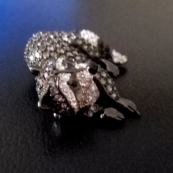 VINTAGE SWAROVSKI RACCOON BROOCH 🦝 - Picture 3 of 6